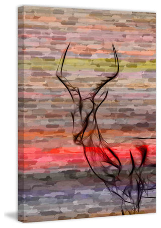 "Antelope" Print on Canvas, 16"x24"