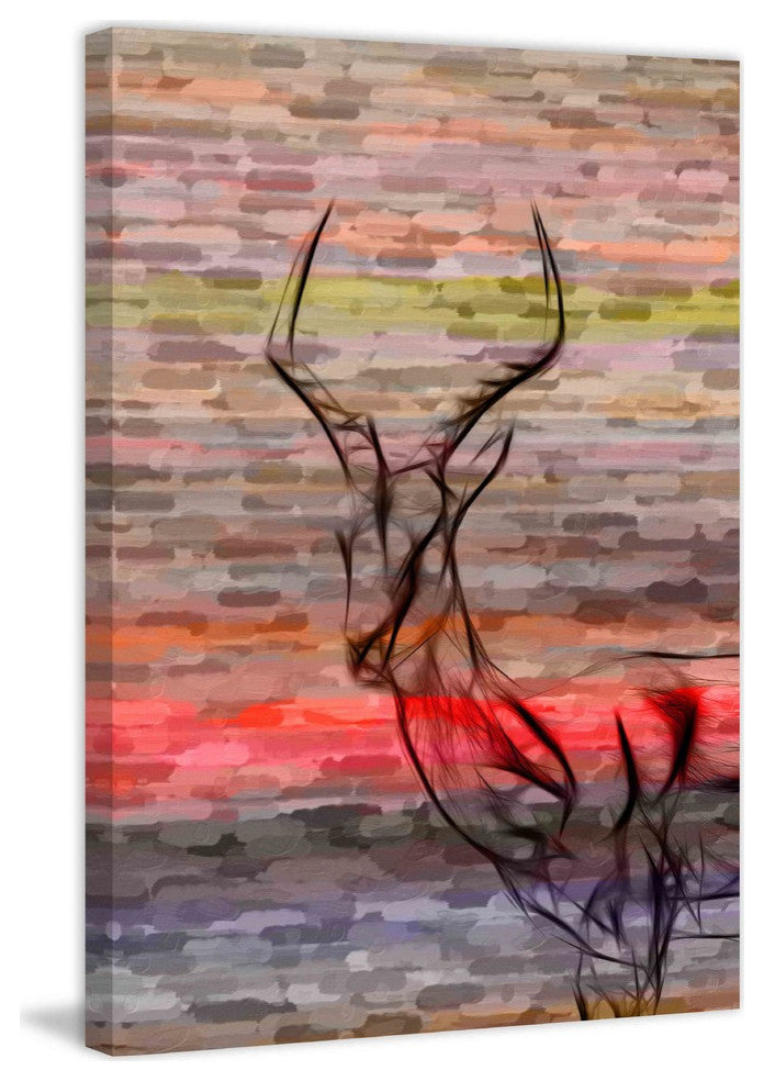 "Antelope" Print on Canvas, 16"x24"