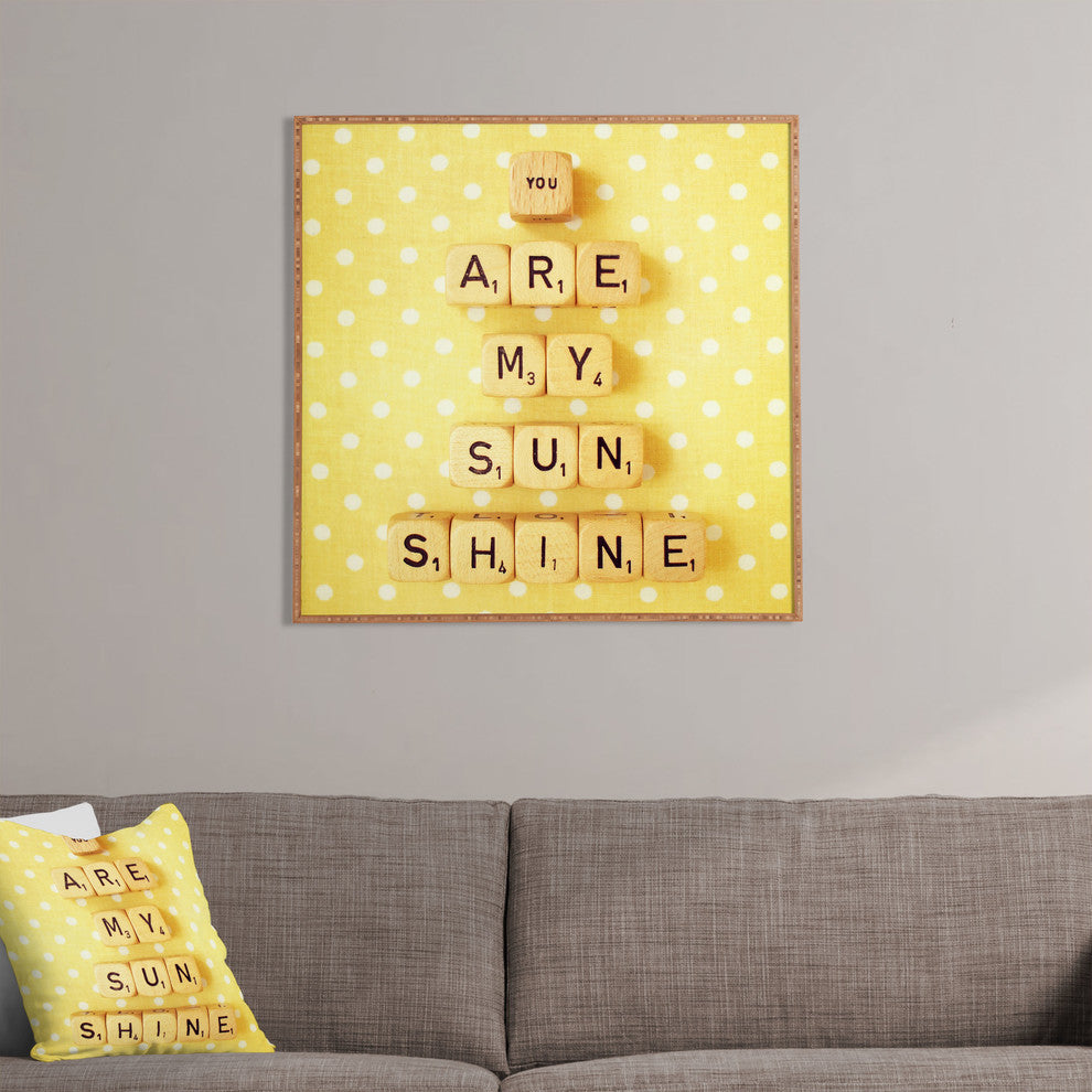 Happee Monkee You Are My Sunshine Framed Wall Art