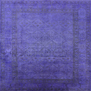 Ahgly Company Indoor Square Mid-Century Modern Area Rugs, 8' Square