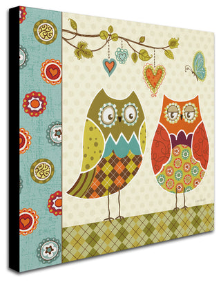 'Owl Wonderful I' Canvas Art by Lisa Audit
