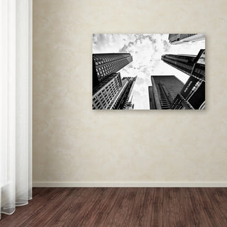 Philippe Hugonnard 'Times Square Skyscrapers' Canvas Art, 30x47