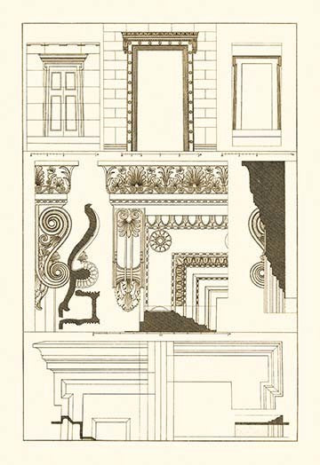 Doorways and Windows - Gallery Wrapped Canvas Art 28" x 42"