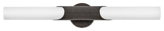 Hinkley Grace Bathroom Vanity Light, Textured Black Oxide, Large