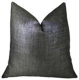 Ashland Glazed Gray Handmade Luxury Pillow, 20"x36" King