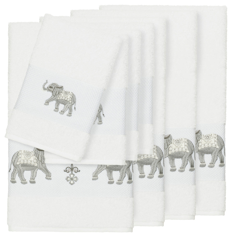 Quinn 8 Piece Embellished Towel Set