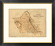"Oahu, Hawaiian Islands, 1881"  by Hawaiian Government Survey, 32x27"