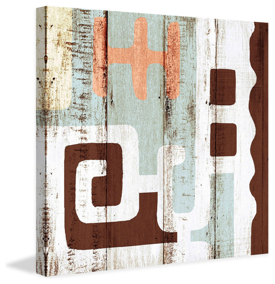 "Deco Rhapsody II" Painting Print on Canvas by Irena Orlov