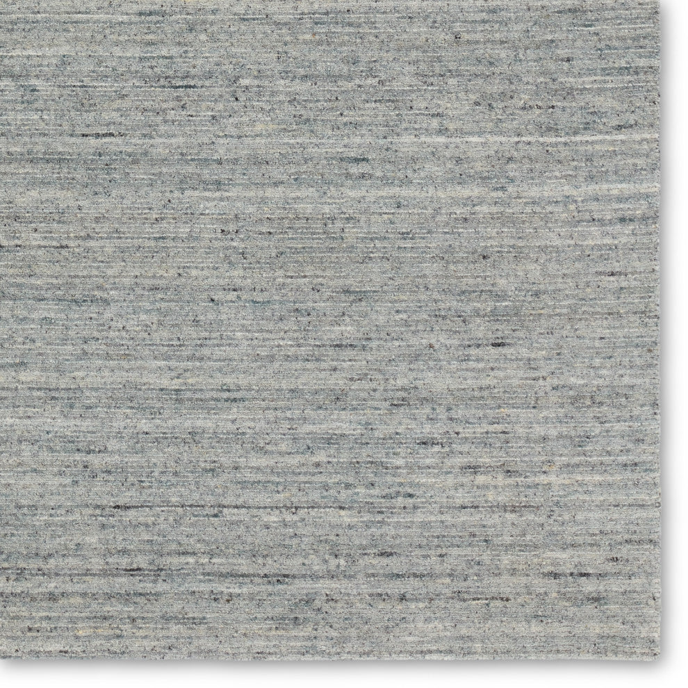Jaipur Living Vassa Handmade Solids & Heathers Blue/Gray Area Rug, 10'x14'