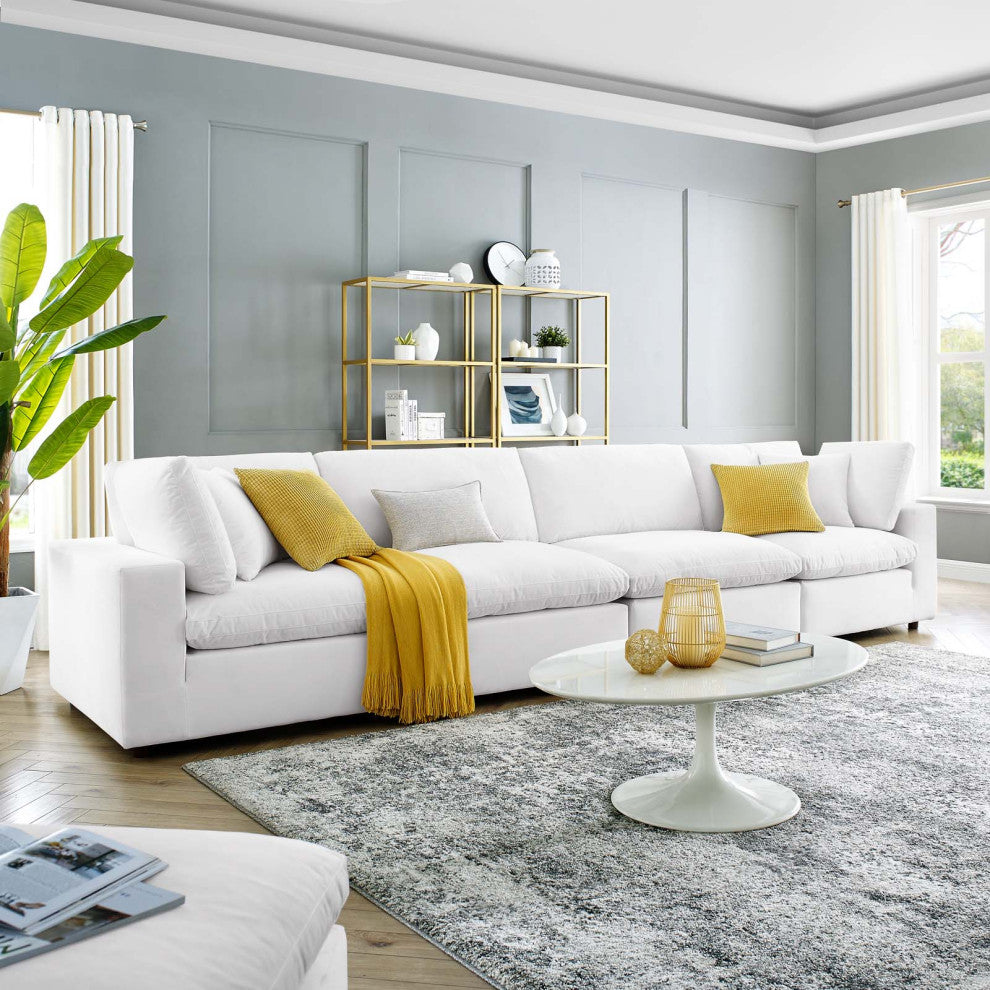 Sofa, Velvet, White, Modern, Living Lounge Room Hotel Lobby Hospitality