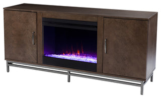 Dibbonly Changing Fireplace With  Media Storage