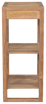 Anderson Teak SPA-1519 Spa 2-Shelves Towel Table Stand