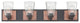 Hinkley Jackson Large Four Light Vanity, Buckeye Bronze
