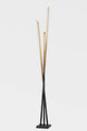 Gansevoort LED Floor Lamp, Gradient Brass Finish
