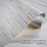 Adjustable Sliding Panel Track Blind 45.8"-86" W x 96" L, Classic, Marble