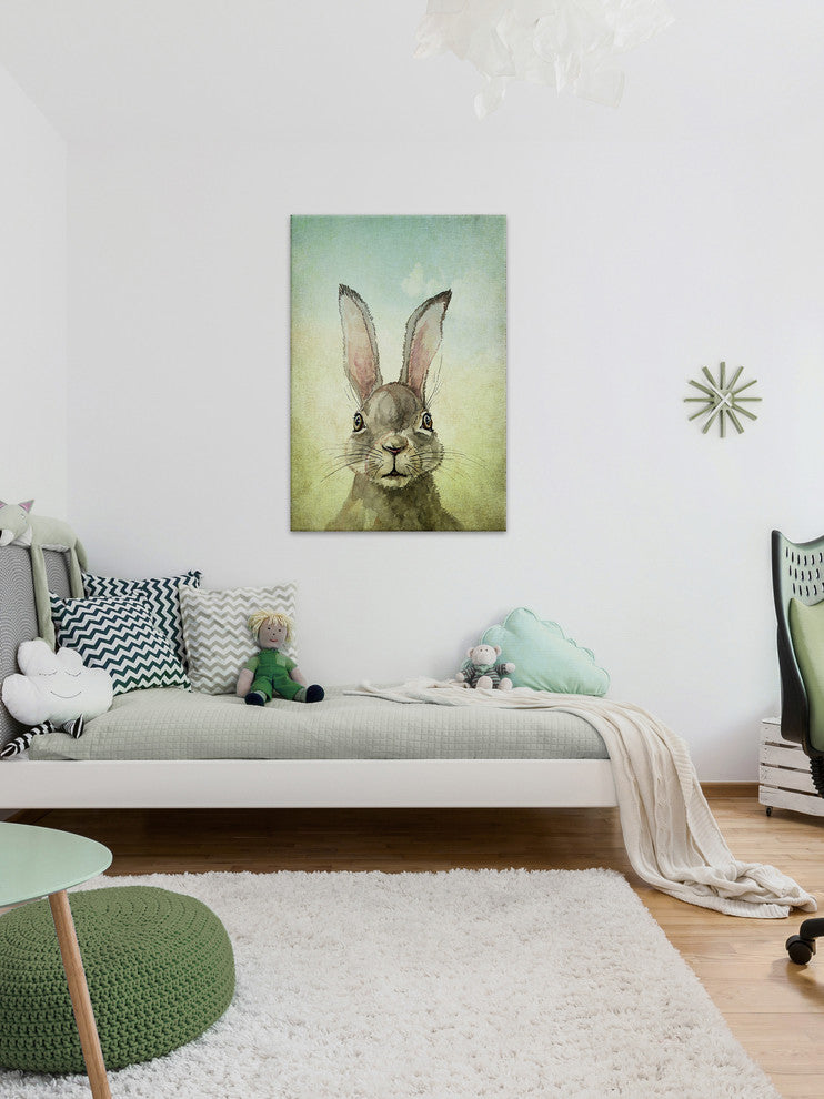 "Milloo II" Painting Print on Wrapped Canvas, 20"x30"
