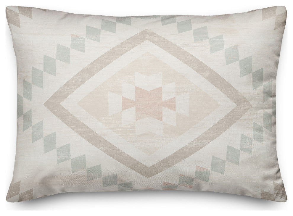 Pastel Tribal Pattern 14x20 Spun Poly Pillow