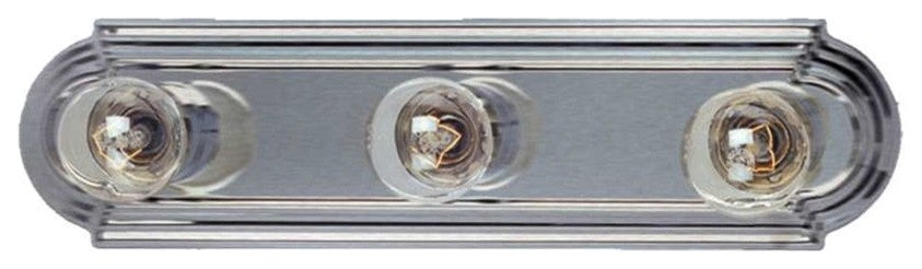 Maxim Lighting Essentials 3-Light Bath Vanity Satin Nickel - 7123SN