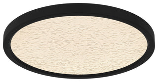 Outskirts LED Flush Mount in Earth Black