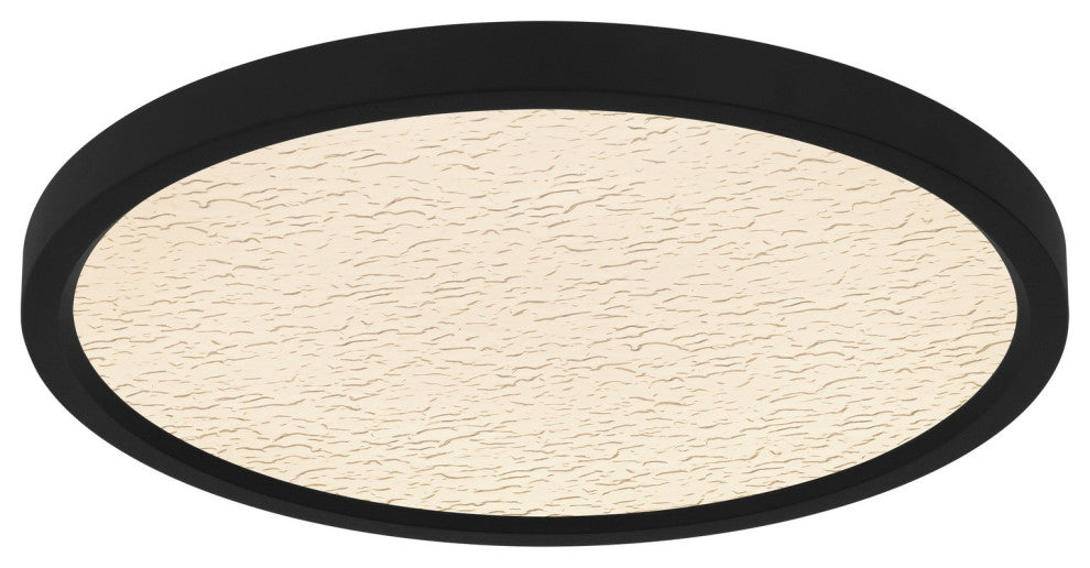 Outskirts LED Flush Mount in Earth Black