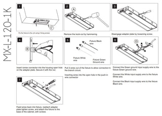 Maxim 89852 CounterMax 18"L LED Under Cabinet Light Bar - 3000K - White