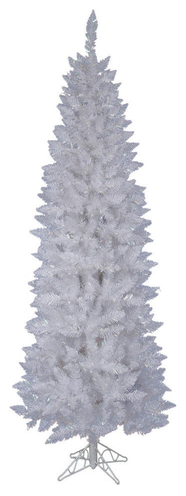 9' X 40" Sparkle White Spruc Pencil 982T