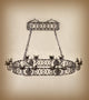 Orizaba Wrought Iron Chandelier