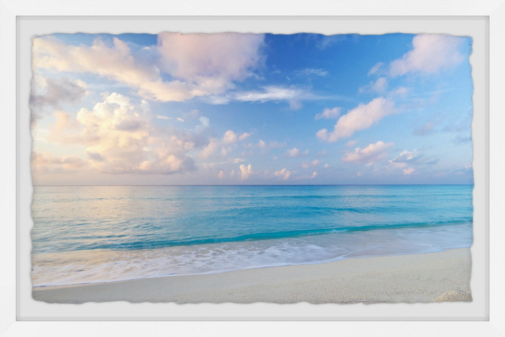 "Just Keep Swimming" Framed Painting Print, 45x30