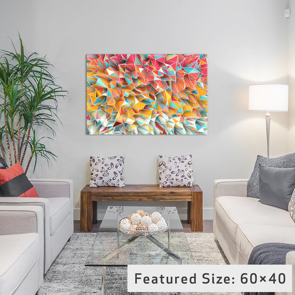 "Kaos Summer Gallery" by Diego Tirigall, 40x26x1.5"
