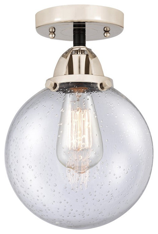 INNOVATIONS LIGHTING 288-1C-BPN-G204-8 Beacon 1 Light 8 inch Semi-Flush Mount