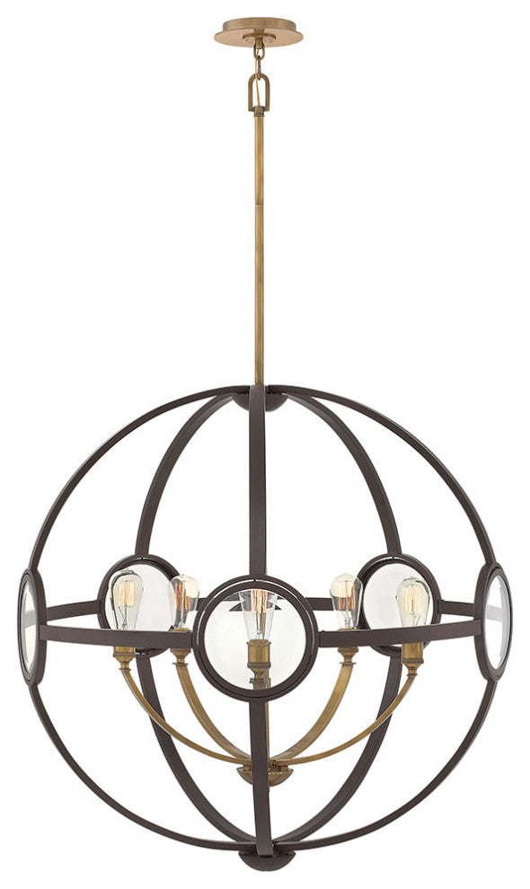Hinkley Fulham Large Orb, Buckeye Bronze