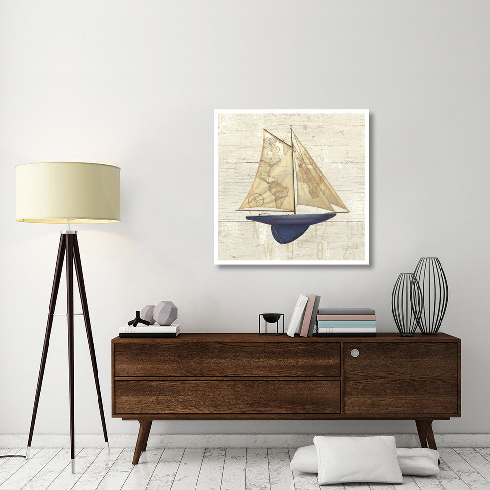 "Nautique I" Digital Paper Print by James Wiens, 38"x38"