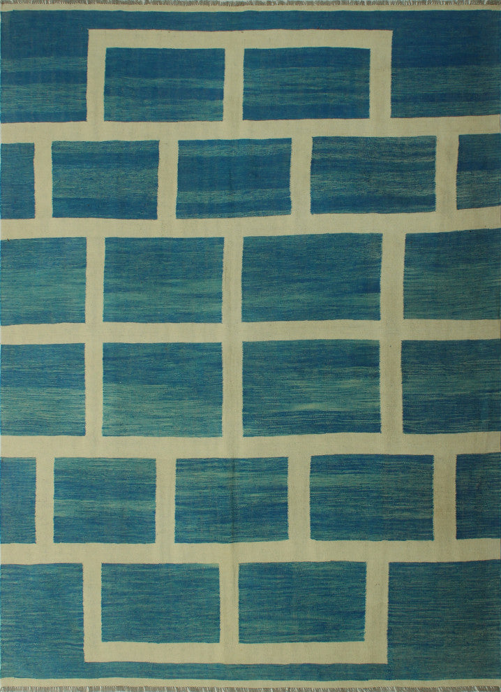 Winchester Kilim Gowon Blue Rug