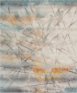 Noori Rug Low-Pile Webster Ivory/Rust Rug, 10'0"x14'0"