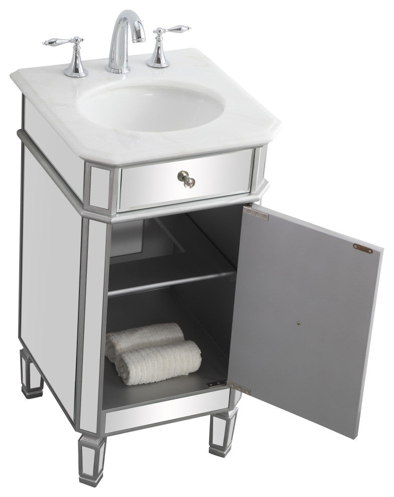 19" Single Bathroom Vanity Set