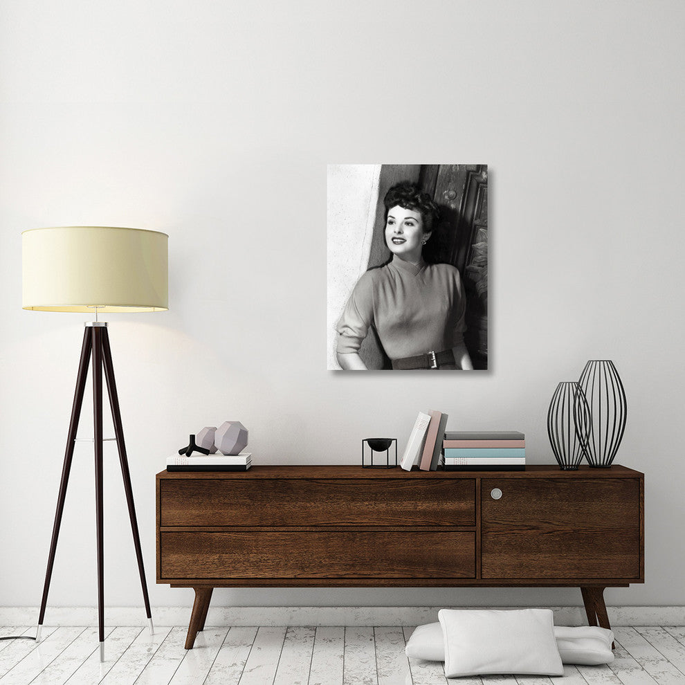"Jean Peters" Stretched Canvas Giclee by Hollywood Photo Archive, 28x36"