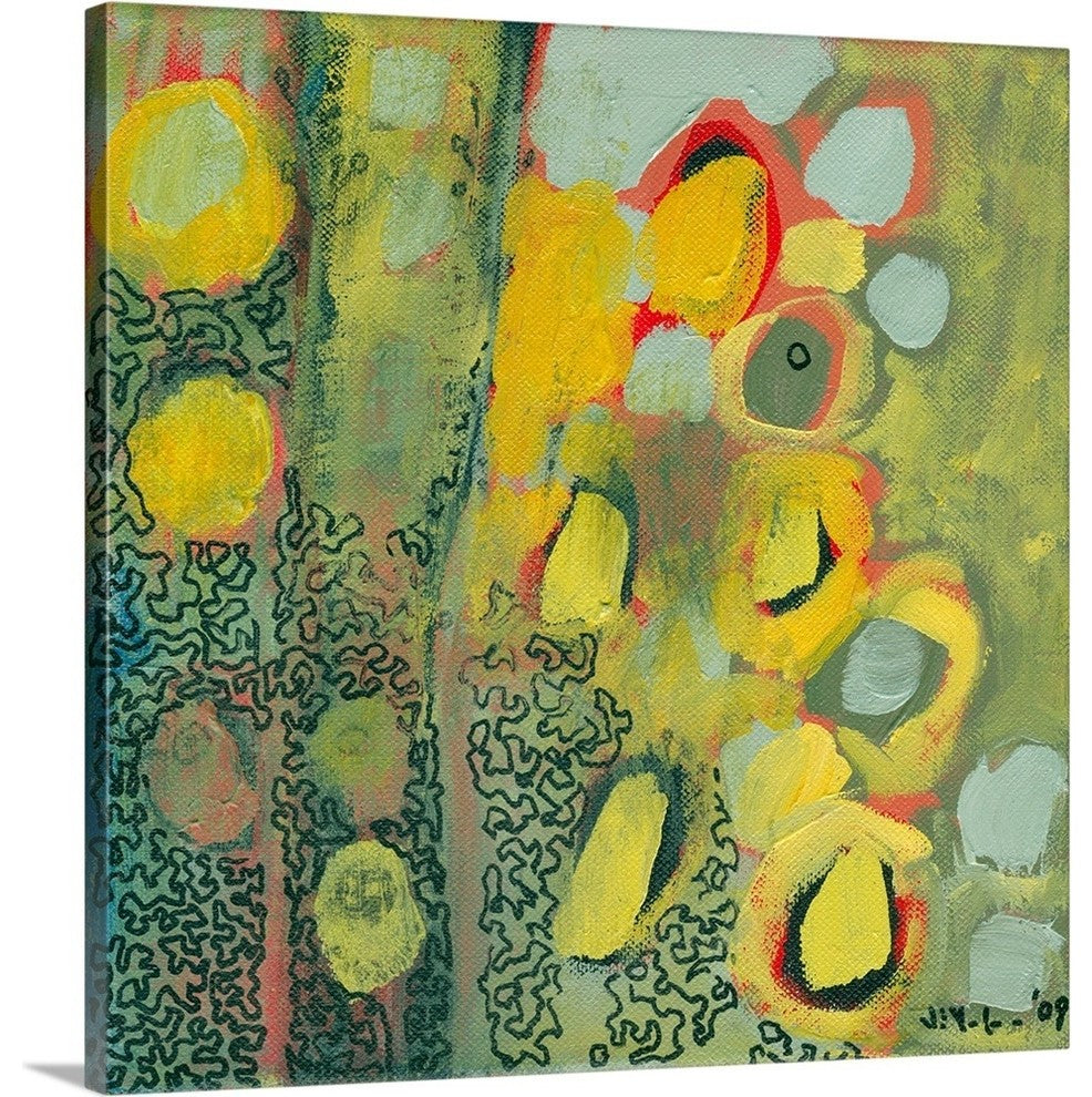 Winter Approaching Wrapped Canvas Art Print, 16"x16"x1.5"
