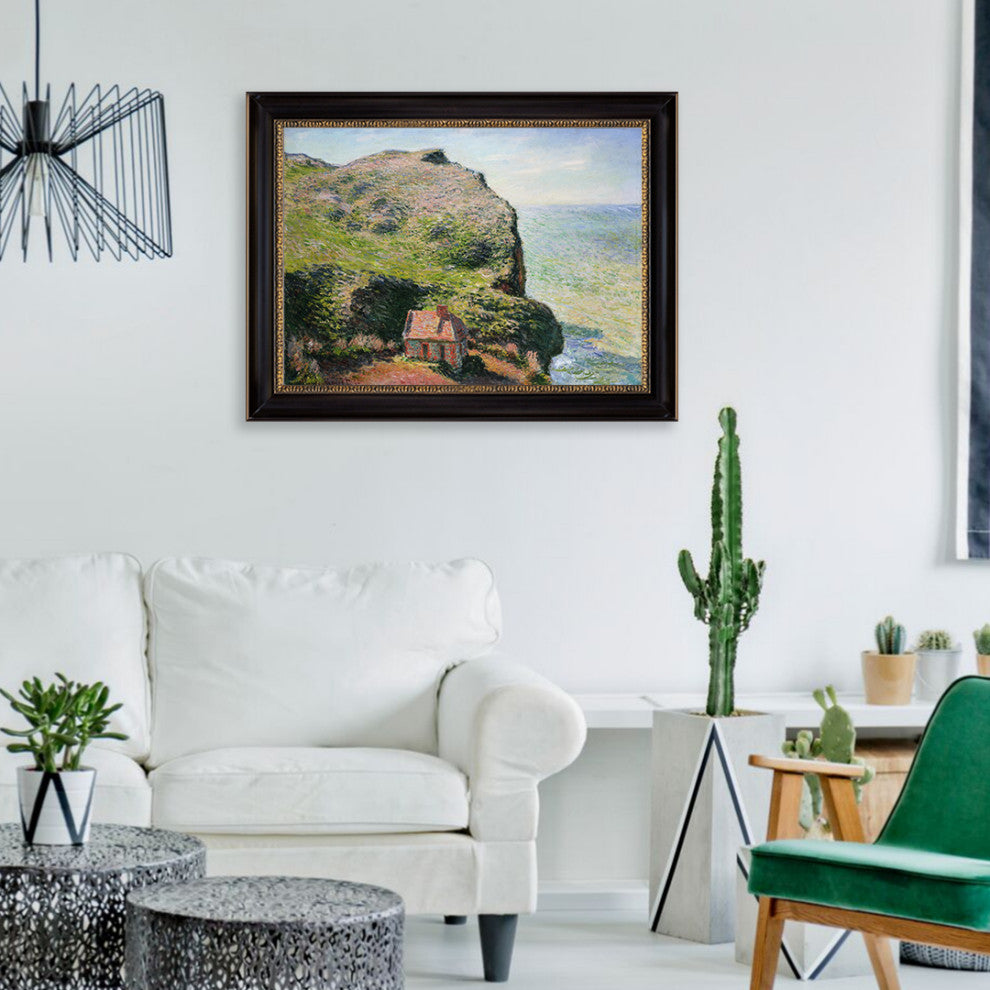 Customs House at Varengeville by Claude Monet, Print on Canvas, 24'' x 18''