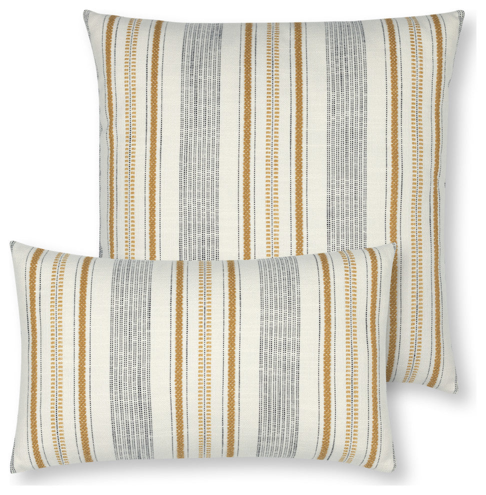 Pathway Gold Indoor/Outdoor Performance Pillow, 12"x20"