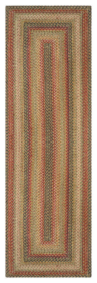 Homespice Decor - 22 x 72" Rectangular Kingston Jute Braided Runner