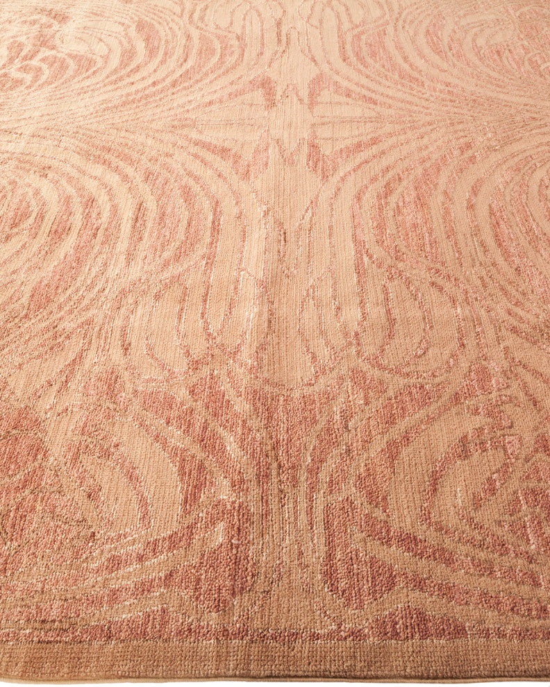 Eclectic, One-of-a-Kind Hand-Knotted Area Rug Beige, 6'0"x8'9"