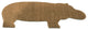 Droog Design Hippo, Unique Shaped Door Mat