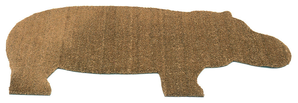 Droog Design Hippo, Unique Shaped Door Mat