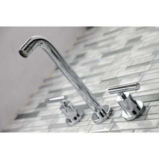 KS8021CML Two-Handle Wall Mount Tub Faucet, Polished Chrome