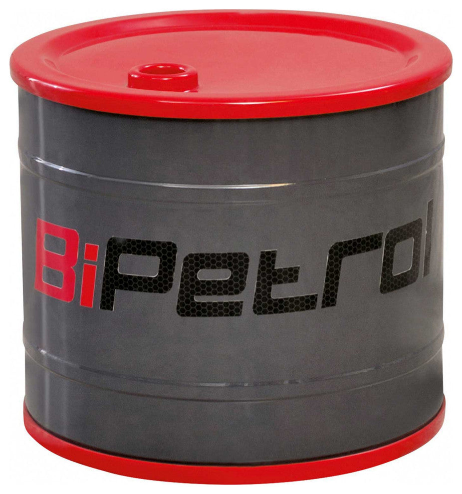 GTS Barrel Metal Nightstand and Toy Box with Plastic Lid