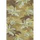 KAS Sparta 3102 Moss Palm Trees Area Rug, 7'9"x9'6"