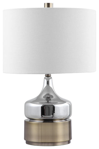 Uttermost Como Chrome Table Lamp