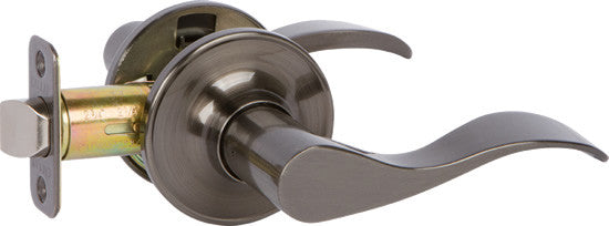 Delaney Hardware Callan Bennett Passage Lever Set, Antique Nickel