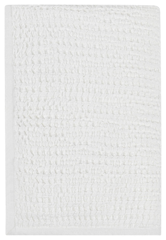 Colmar Belgian Linen Blend Throw, White