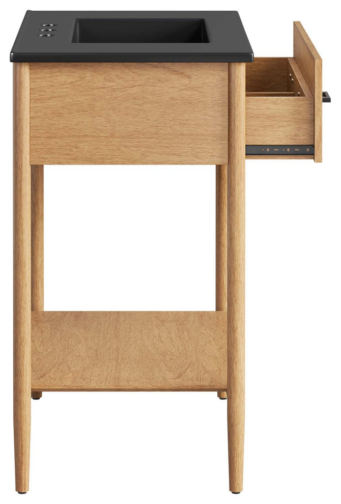 Zaire 30" Bathroom Vanity - Natural Black